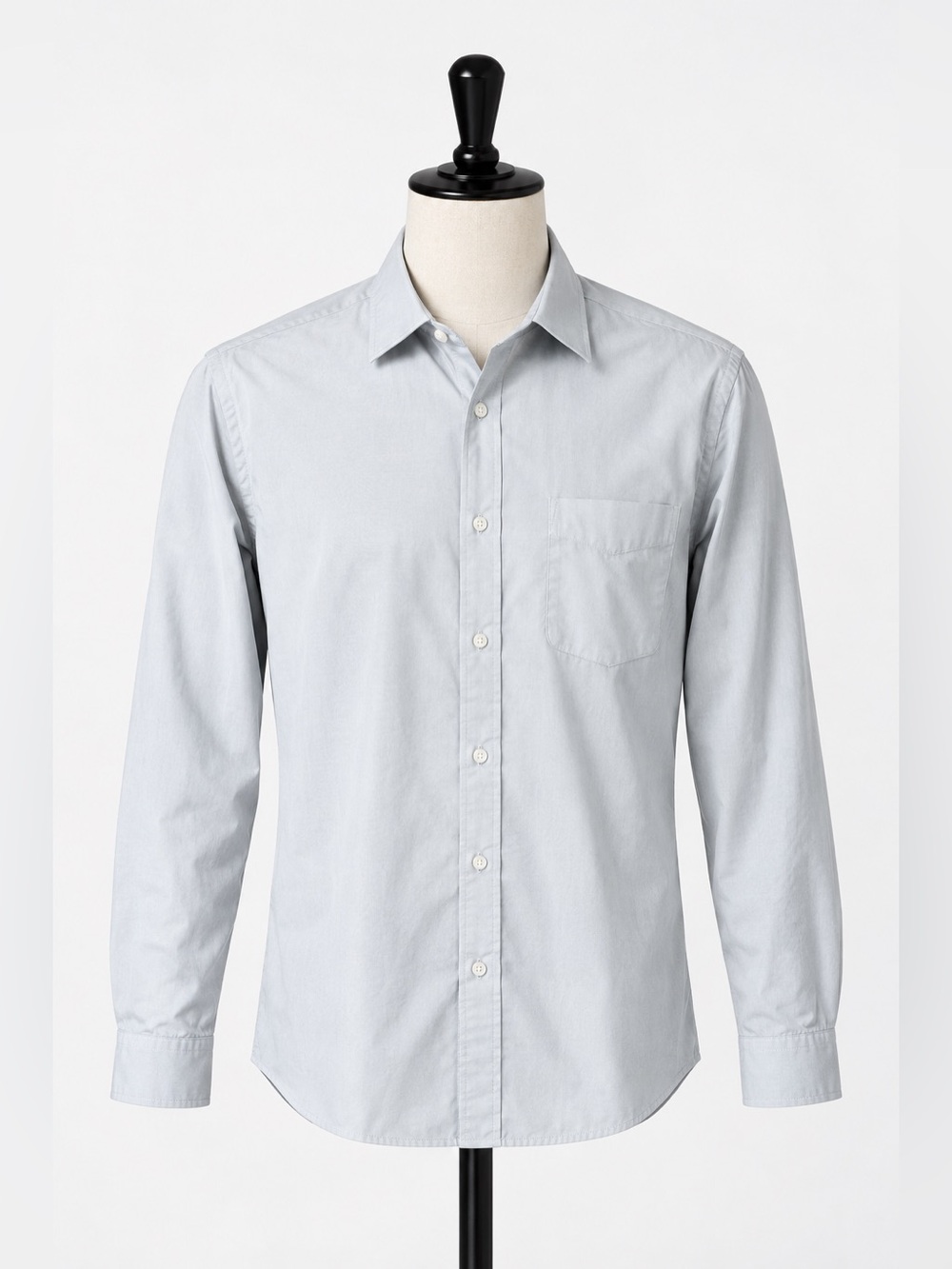 NWT Italian Cotton Men's Slim Fit Long Sleeve Dress Shirt White St Philip XL